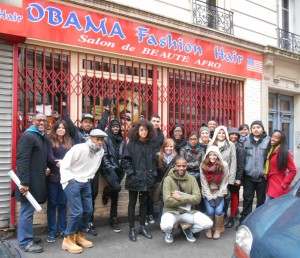 Paris Tours students in La Goutte d'Or