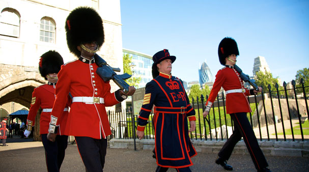 Changing of the Guards on Walking The Spirit Tours Day Trip to London
