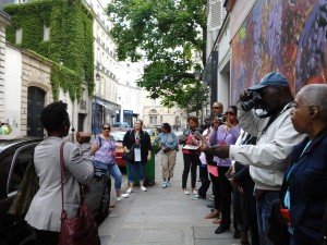 Paris Tours group in Arts District